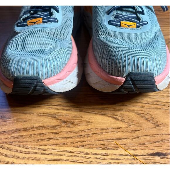 Hoka Women’s One One Bondi 7 Running Sneakers Sz 10 Preowned - Picture 6 of 8